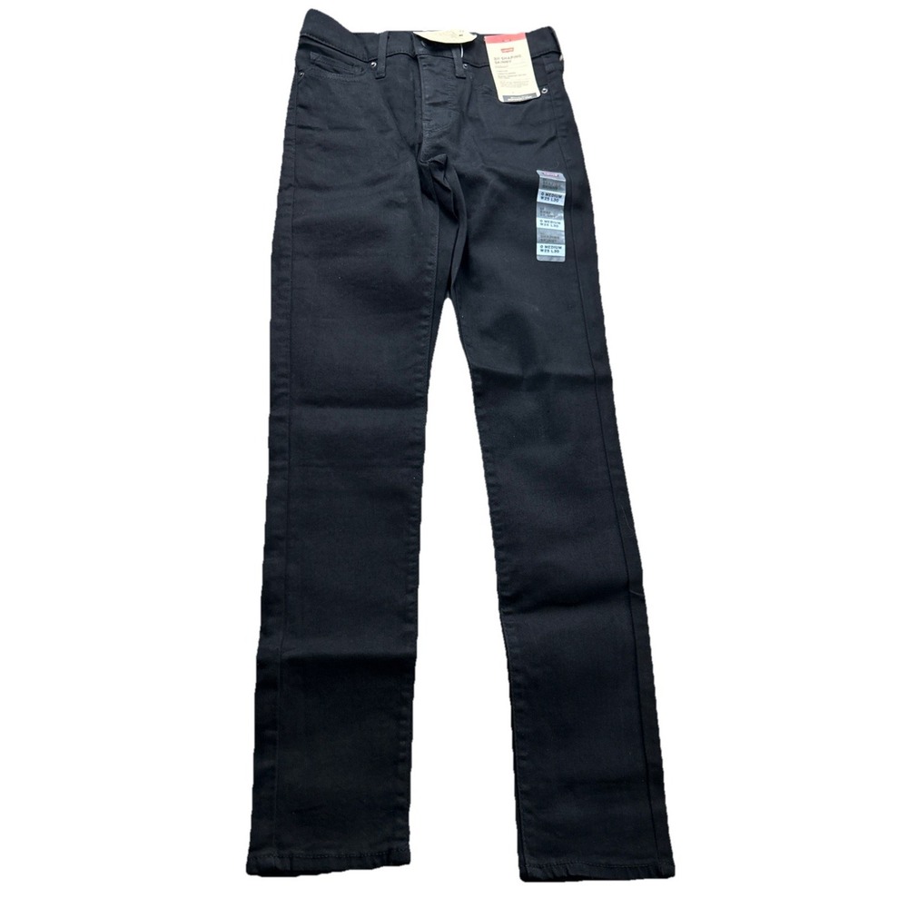 Levi's 311 Skinny Shaping Black Jeans 25x30 Medium 0 Womens levi